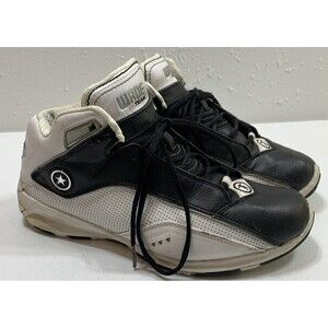 Converse Team Wade Basketball Sneakers Shoes Mens 12 Black White Vintage